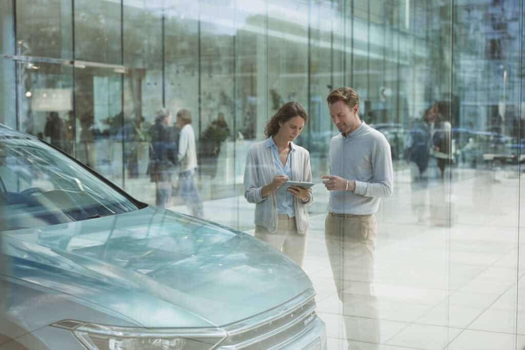 Moderne Fahrzeuganalyse mit Datenvisualisierung bei Hüsges