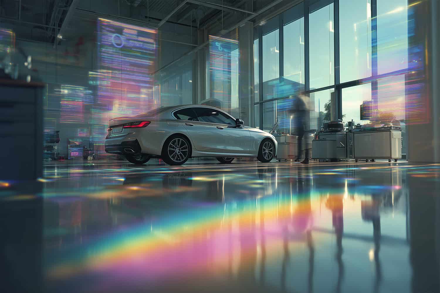 Hüsges consultant analyzes vehicle fleet digitally