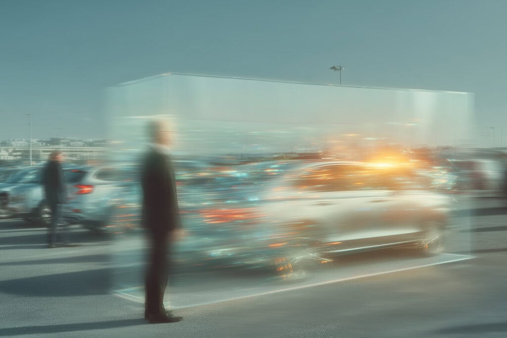 Hüsges Berater analysiert Fahrzeuge.